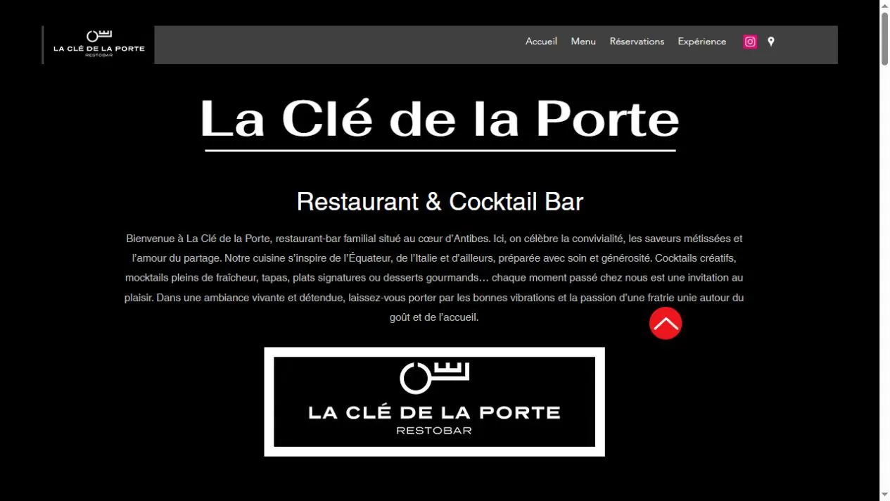 Réalisation Art Pub pour La Clé de la Porte