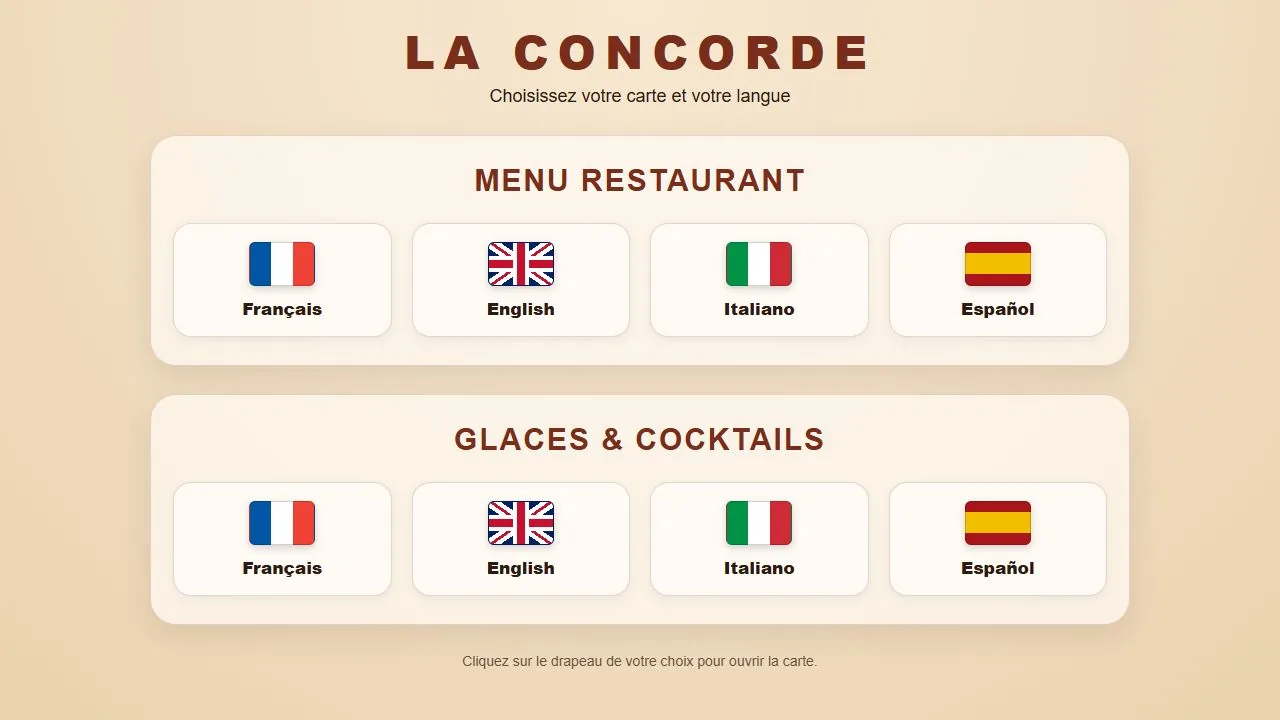 Réalisation Art Pub pour La Concorde