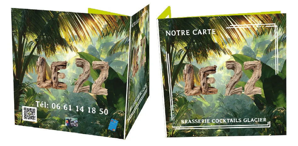 Réalisation Art Pub pour Le 22