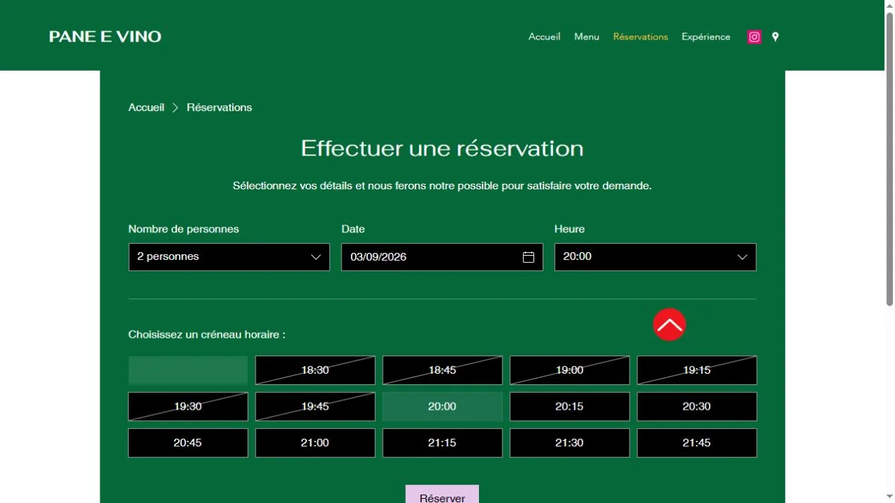 Réalisation Art Pub pour Pane e Vino